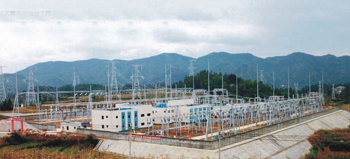 國網新疆阿克蘇變電站工程